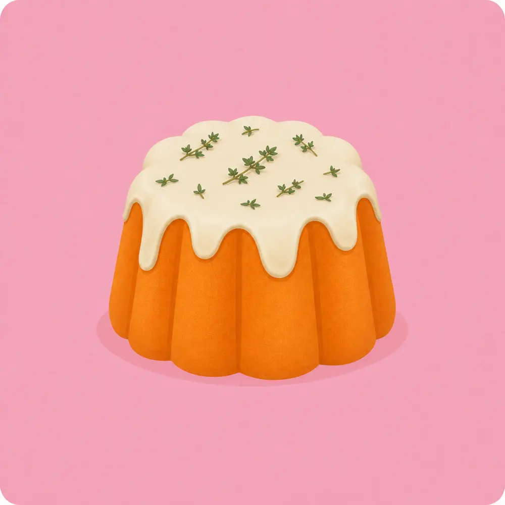 Illustrazione di Mini carrot cake senza uova e latte 🥕🍌