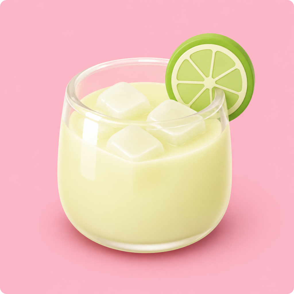 Illustrazione di Limonata cremosa Brasiliana 🍋‍🟩🍋‍🟩